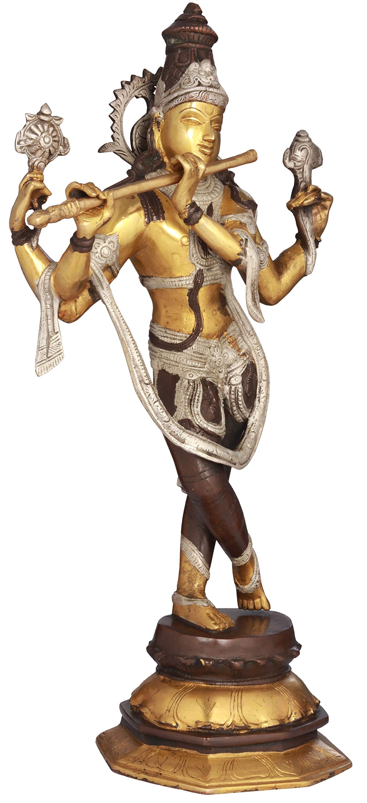 Amazon.co.jp: エキゾチックインドのコズミックフォーム クリシュナ