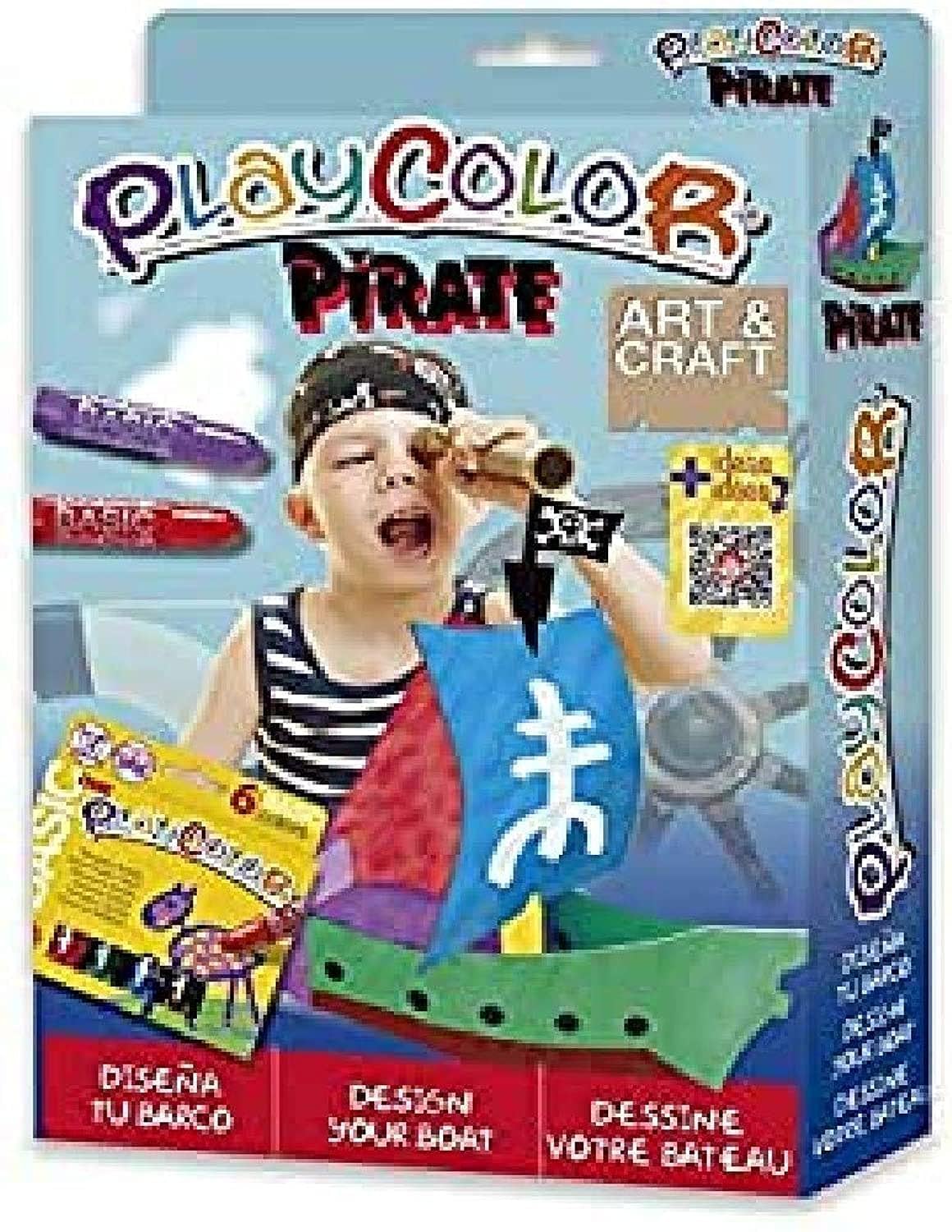 PLAYCOLOR PACK ART&CRAFT PIRATE