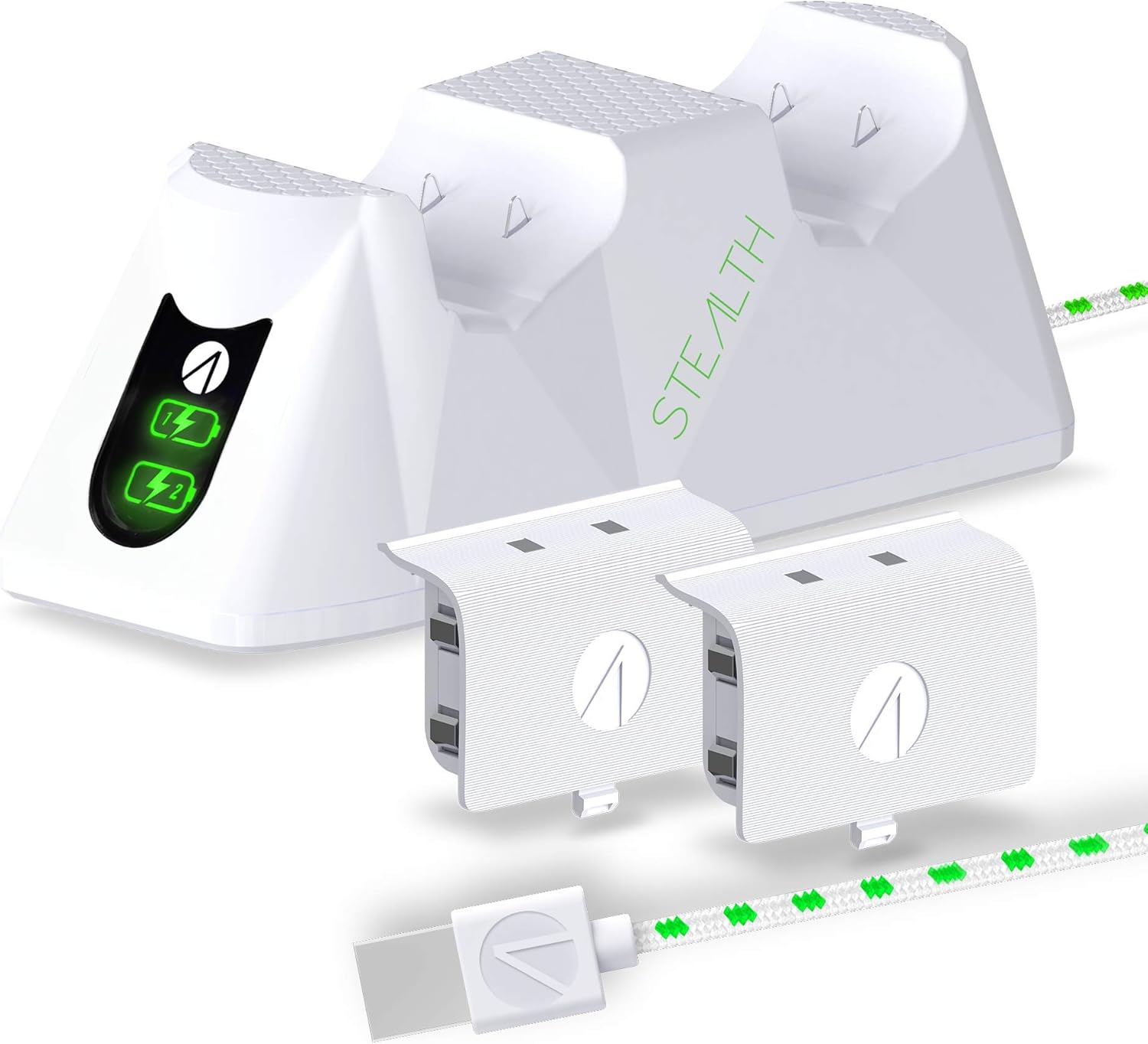 Amazon.com: Stealth Sx-C100 X Twin Charging Dock for Xbox Series X/S ...