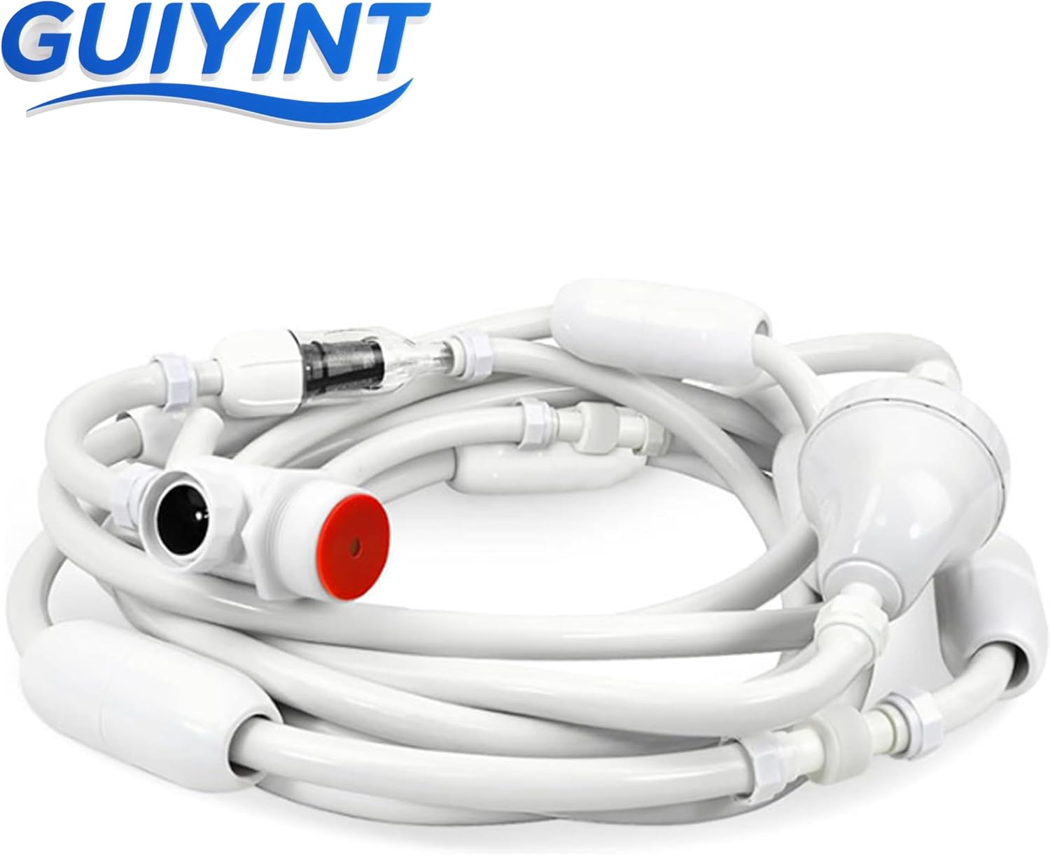 Pool Cleaner Feed Hose - Replacement for Zodiac Polaris 280, 380, 180, 3900 | G5 Compatible 32.8Ft Hose Assembly with UWF, Floats, Filter & Valve | Not for Polaris 360