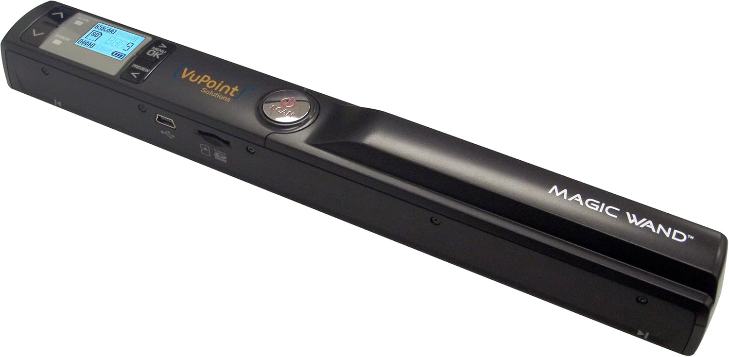 VUPOINT Magic Wand Portable Scanner