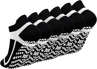 ZAKASA Men's Non-Slip Grip Socks