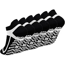 ZAKASA Non-Slip Grip Socks for Men Anti-Skid Grippy Socks for Yoga Pilates Barre Fitness Elderly Hospital