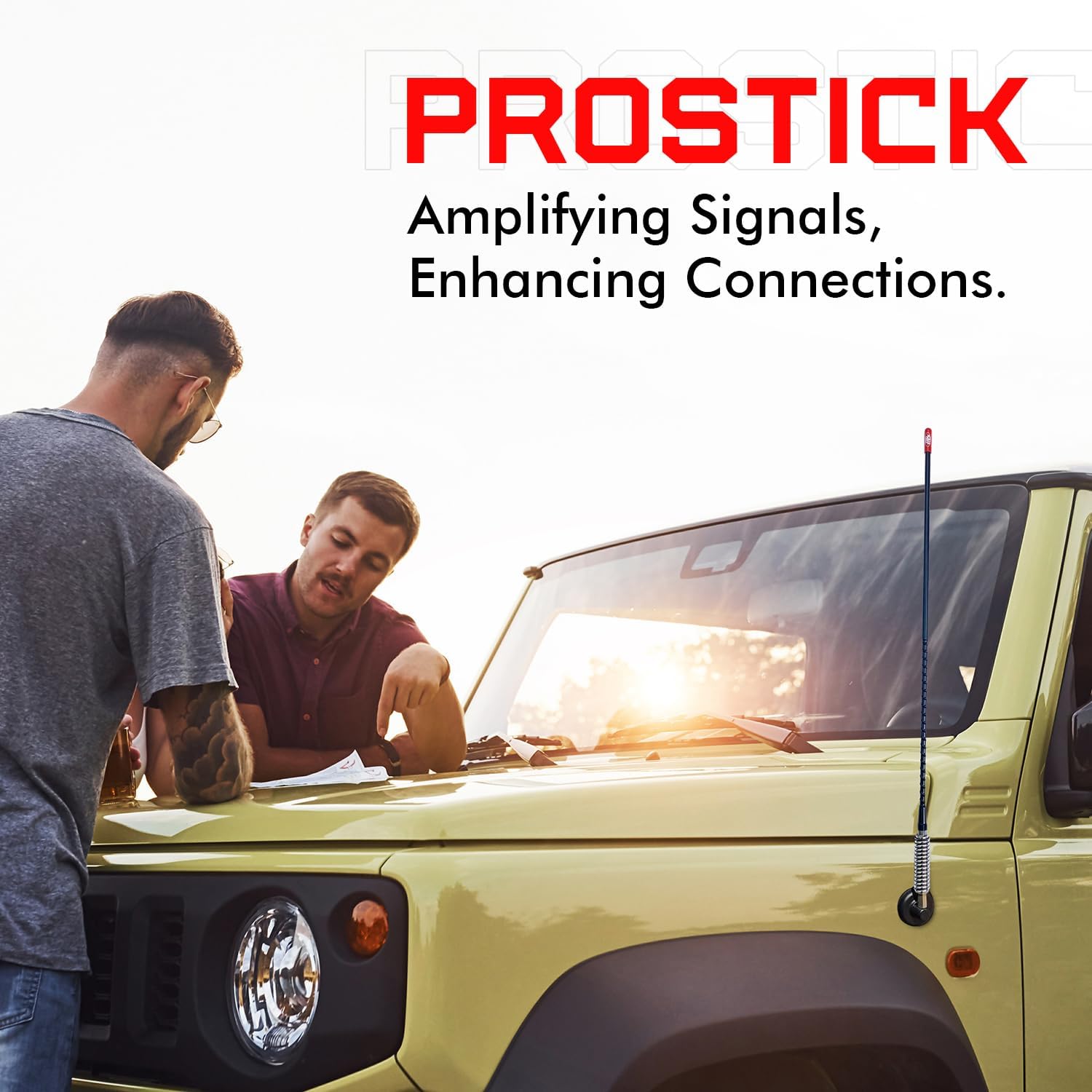 4 Foot Fiberglass Black Passive CB Radio Antenna with Heavy Duty Stainless Steel Spring. - Image 5