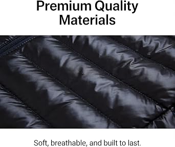 Men's Ultralight Packable Hooded Down Jacket Puffer Down Coats