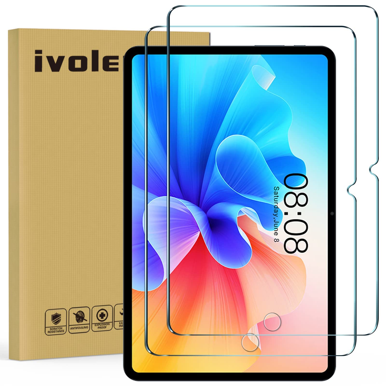 MEMELOKA Vetro Temperato Per Huawei MatePad SE 11 Pollici 2024 (2 Pezzi) - Protezione 9H