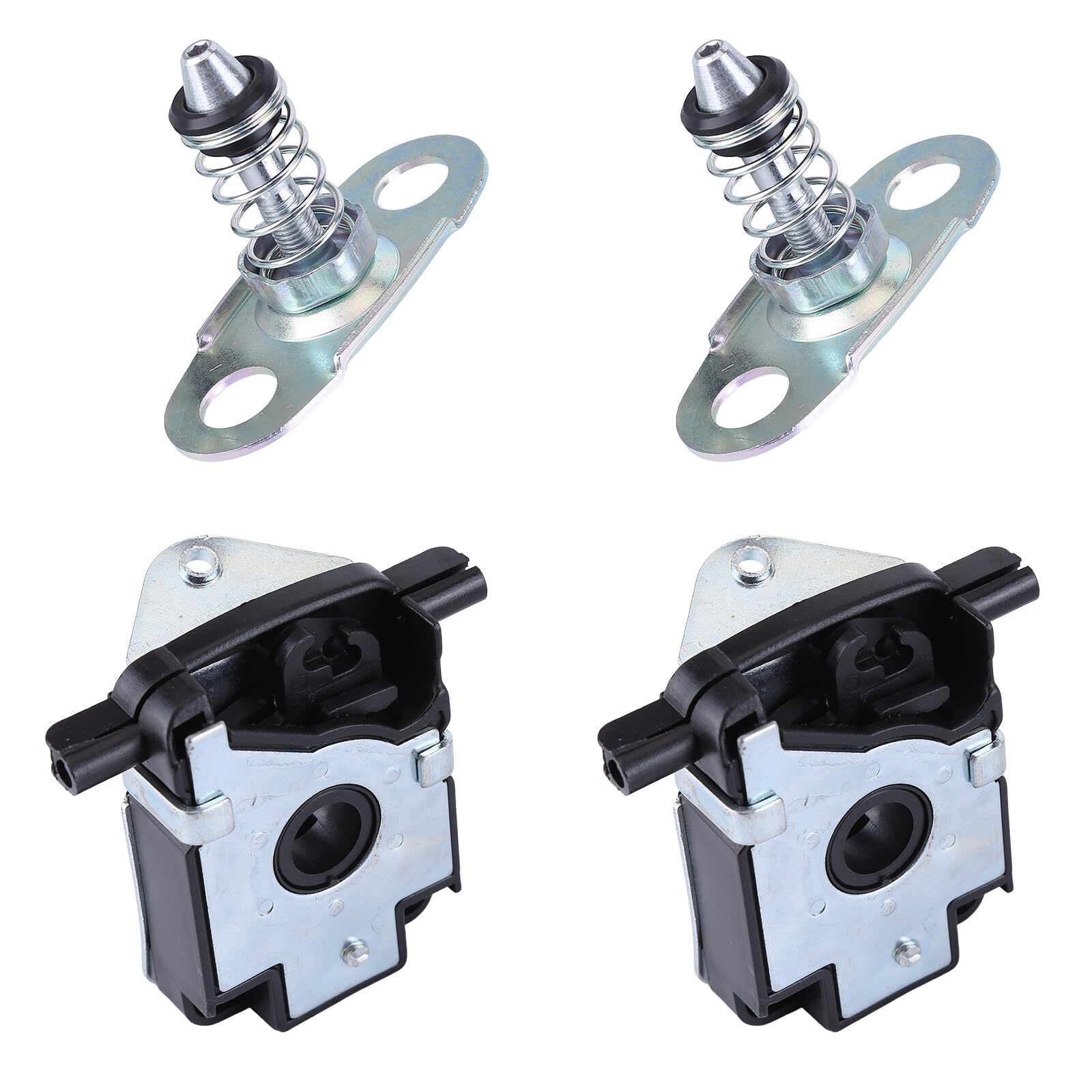 2 lucchetti per cofano superiore e inferiore, compatibili con 3 E46 5 E39 X5 E53 Z8 E52 51238229807 51238203859