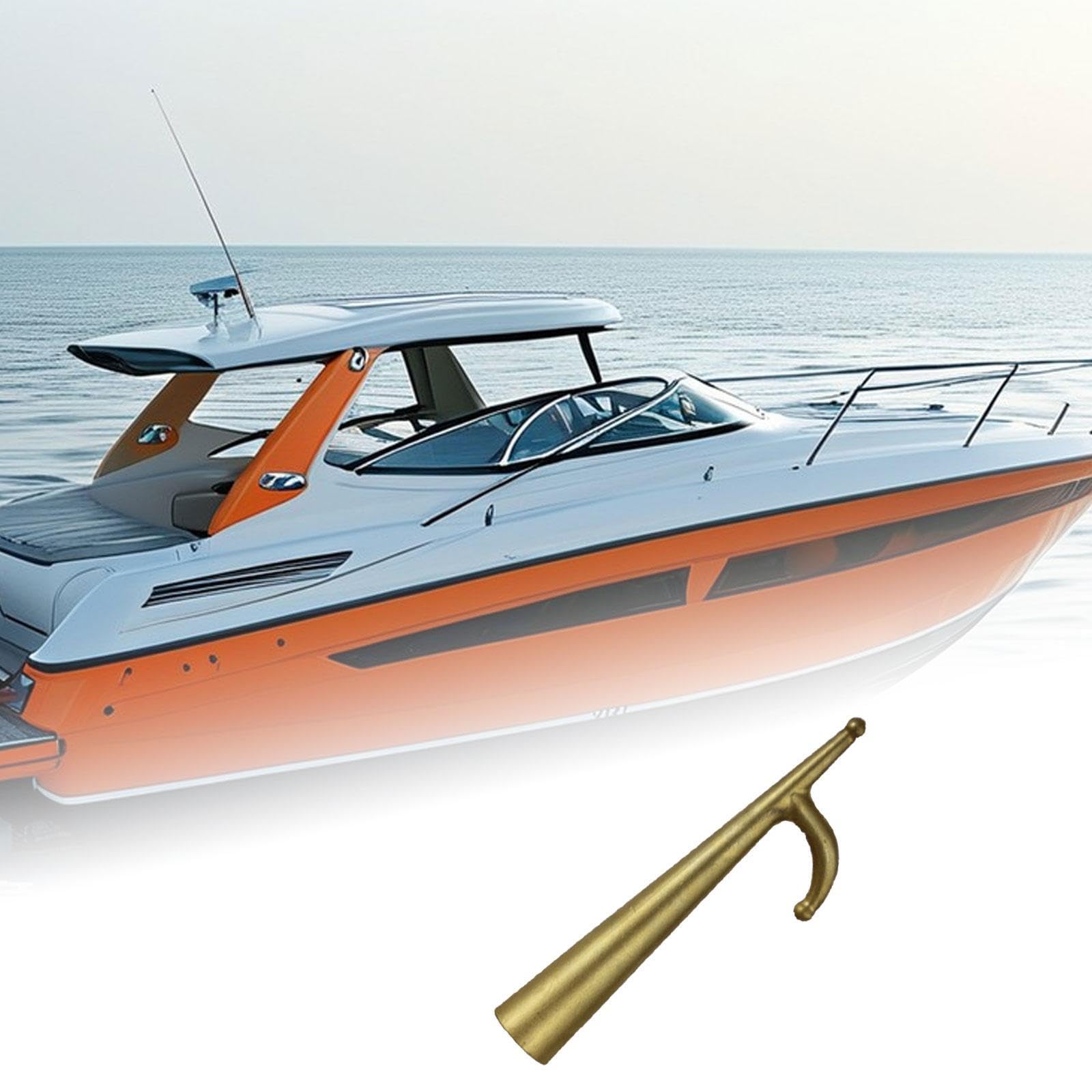Oshhni Attacco per Gancio di Barca Attacco Accessori robusti in Barca Oro Leggera Sostituzione Boathook per Pescare Marine