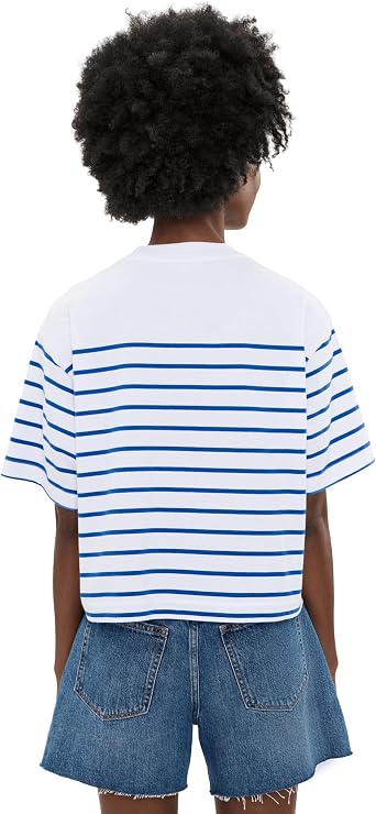 Madewell Boxy Tee Stripe