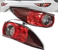 Vista 1 de TBVECHI Luz trasera compatible con Mazda Cx5 Cx-5 halógenas 2017 2018 2019 2020 2021 luces traseras exteriores luces de freno