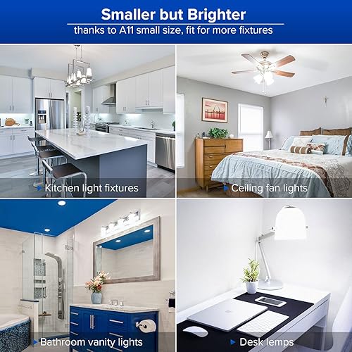 Miniatura 6 de SANSI Bombilla LED para refrigerador equivalente a 45 W, bombilla para electrodomésticos de 4 W, 450 lúmenes, 5000 K, bombilla de luz diurna para