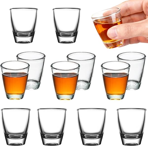 OUTALIZ Egg Shaped Shot Glasses Set