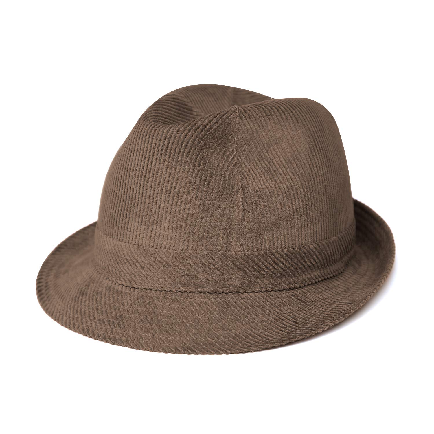 Lipodo Molinar Corduroy Hat Women/Men Brown 7 3/8