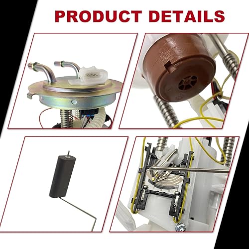 Miniatura 2 de Bapmic E3549M - Conjunto de bomba de combustible compatible con Chevy Trailblazer SSR GMC Envoy Oldsmobile Bravada Isuzu Ascender Rainier 4.2L 5.3L