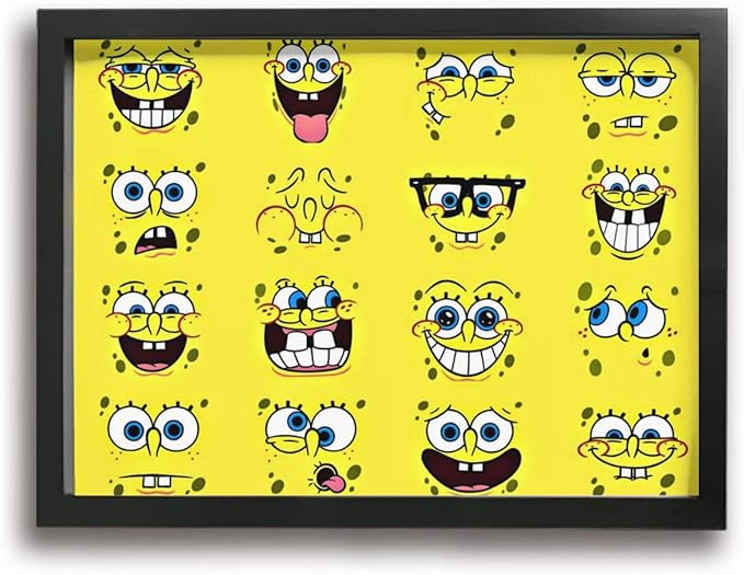 Amazon Co Jp Cx Qqhmbb 絵 絵画 アート パネル インテリア スポンジ ボブ パトリック イカルド Art 雑貨 飾り 壁掛け ポスター キャンバス フレーム セット グッズ 完成品 プレゼント ホーム キッチン