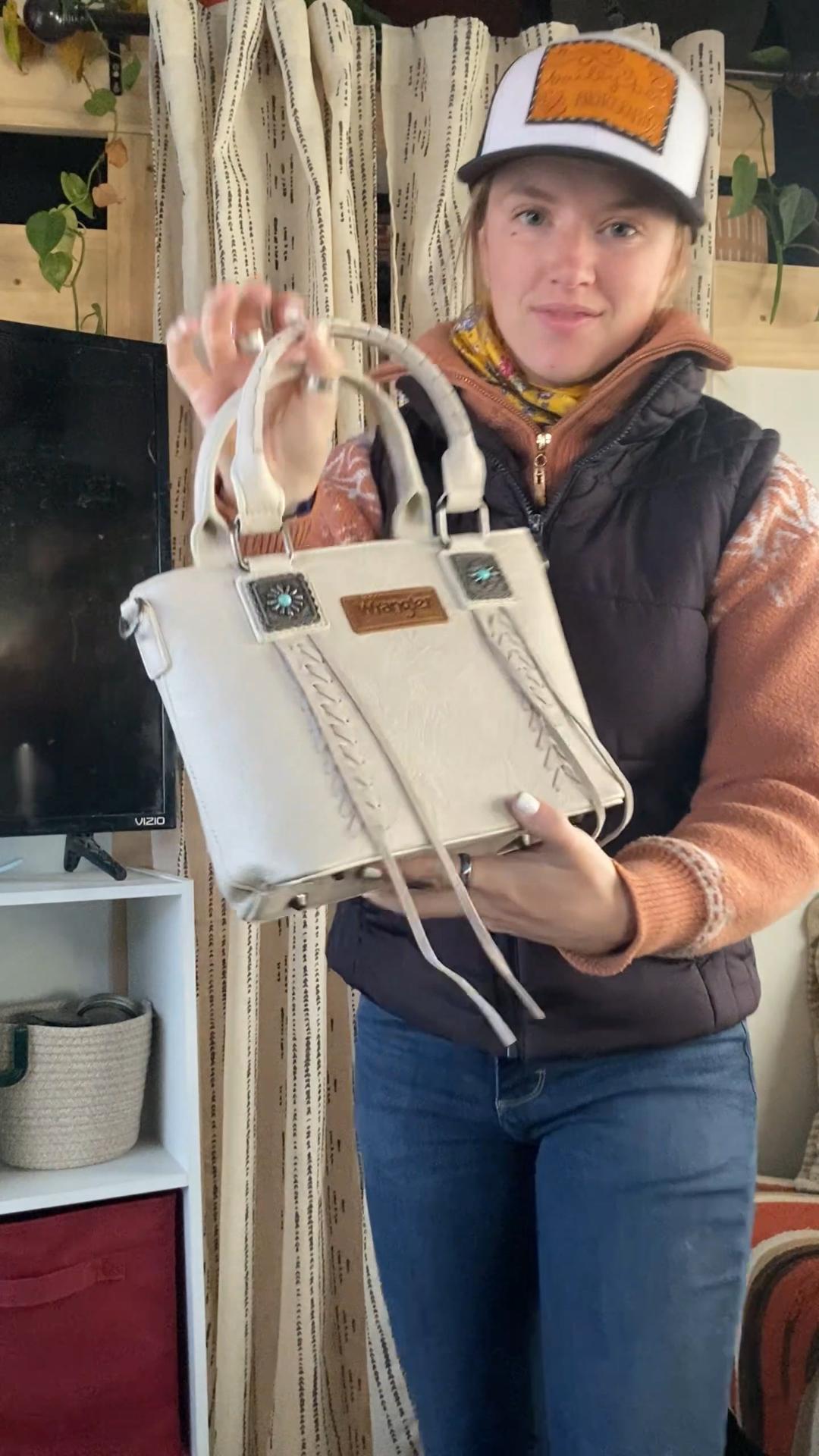 Bolso Tote para Mujer con Asa y Flecos miniatura 7