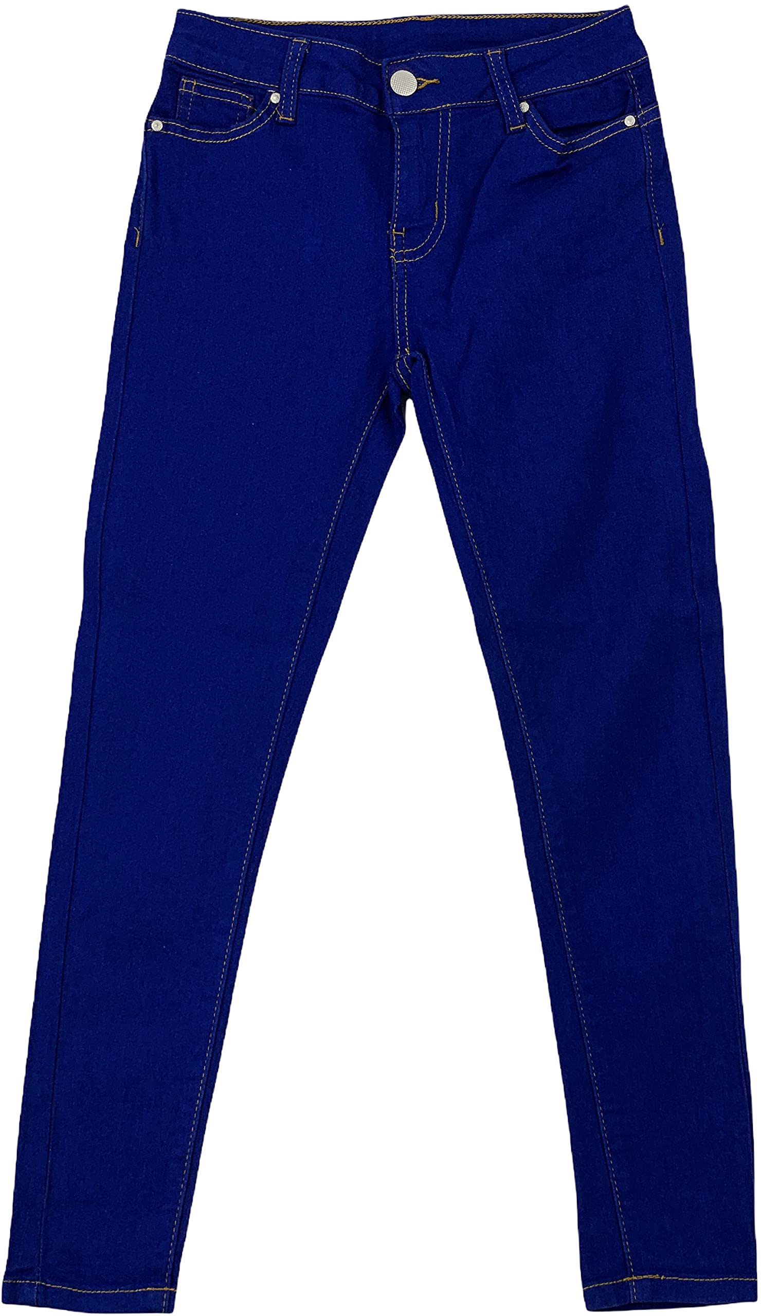 ToBeInStyle Girl’s Denim Easy Styling Classic Timeless Everyday Jeans Zip-Up Closure