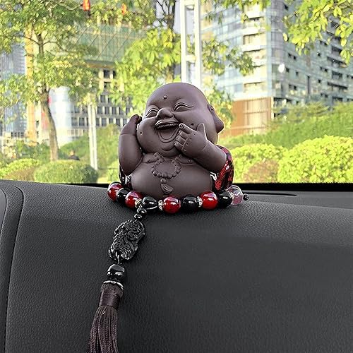 Miniatura 4 de LSCZSLYH Adornos de automóvil con cuentas de Brave Troops para espejo retrovisor interior de automóvil, decoración de puestos colgantes (nombre del