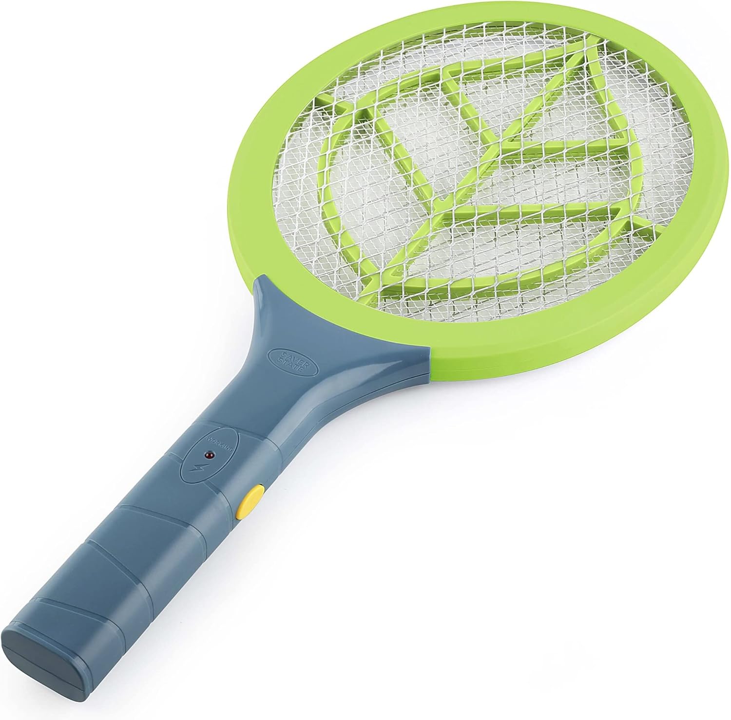 Electric Fly Swatter Fly Killer Bug Zapper Racket for Indoor and Outdoor (2 Pack) (2AA Batteries not Included)