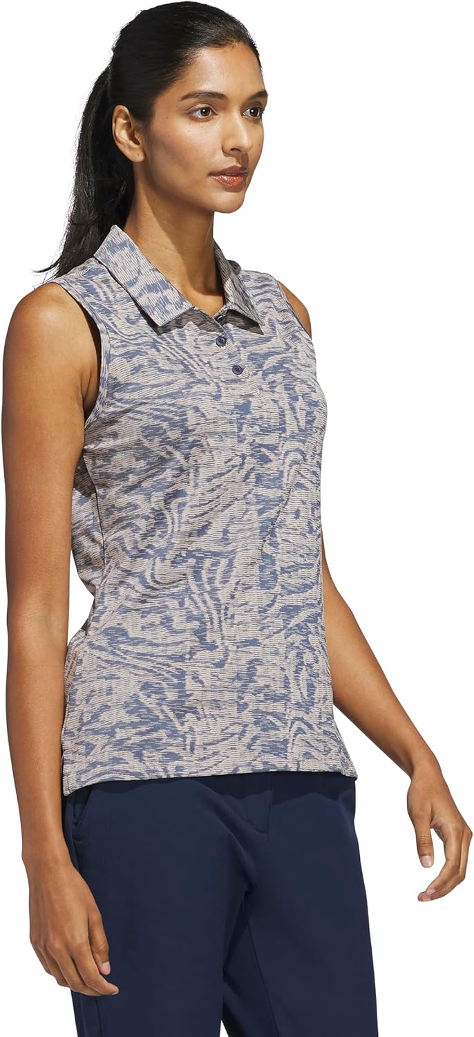 adidas Women's Ultimate365 Jacquard Polo Shirt