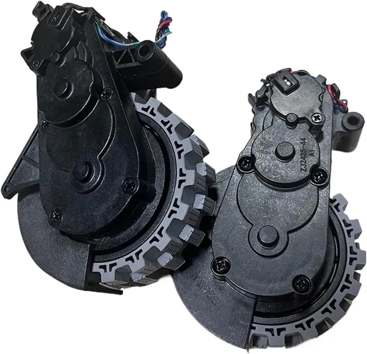 Assembly Left Right Traveling Wheels,Compatible for ECOVACS DEEBOT T50 PRO Omni / T50 MAX PRO Omni Vacuum Cleaner Parts(L+R)