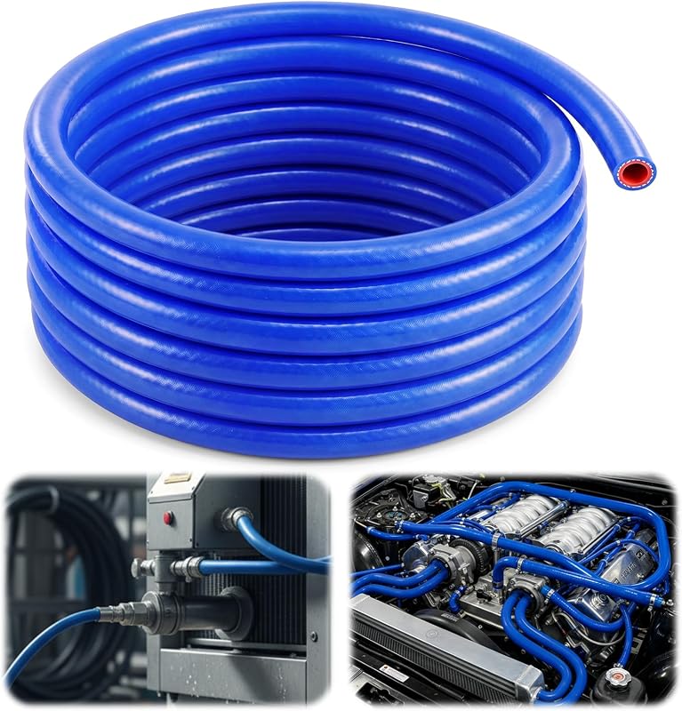 Mangueira de aquecedor de silicone Outus 13 mm x 21 mm para arrefecimento e radiador – 7,62 m