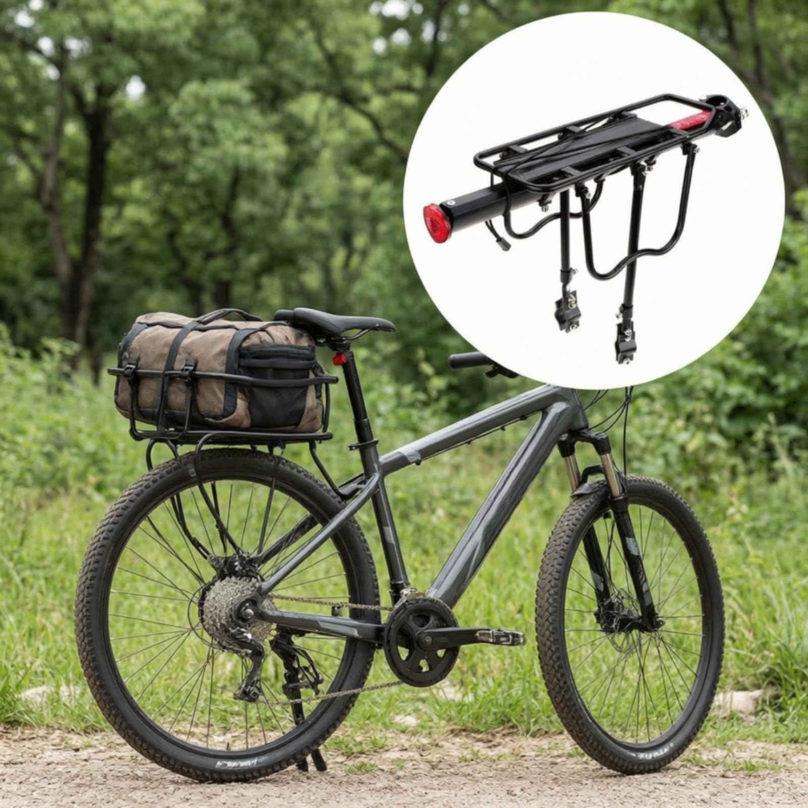 Porte-Bagages Vélo Réfléchissant