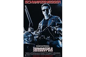 ALCOBEST TERMINATOR 2 JUDGEMENT DAY Arnold Shwarzenegger Movie Wall Decor Print 18x24