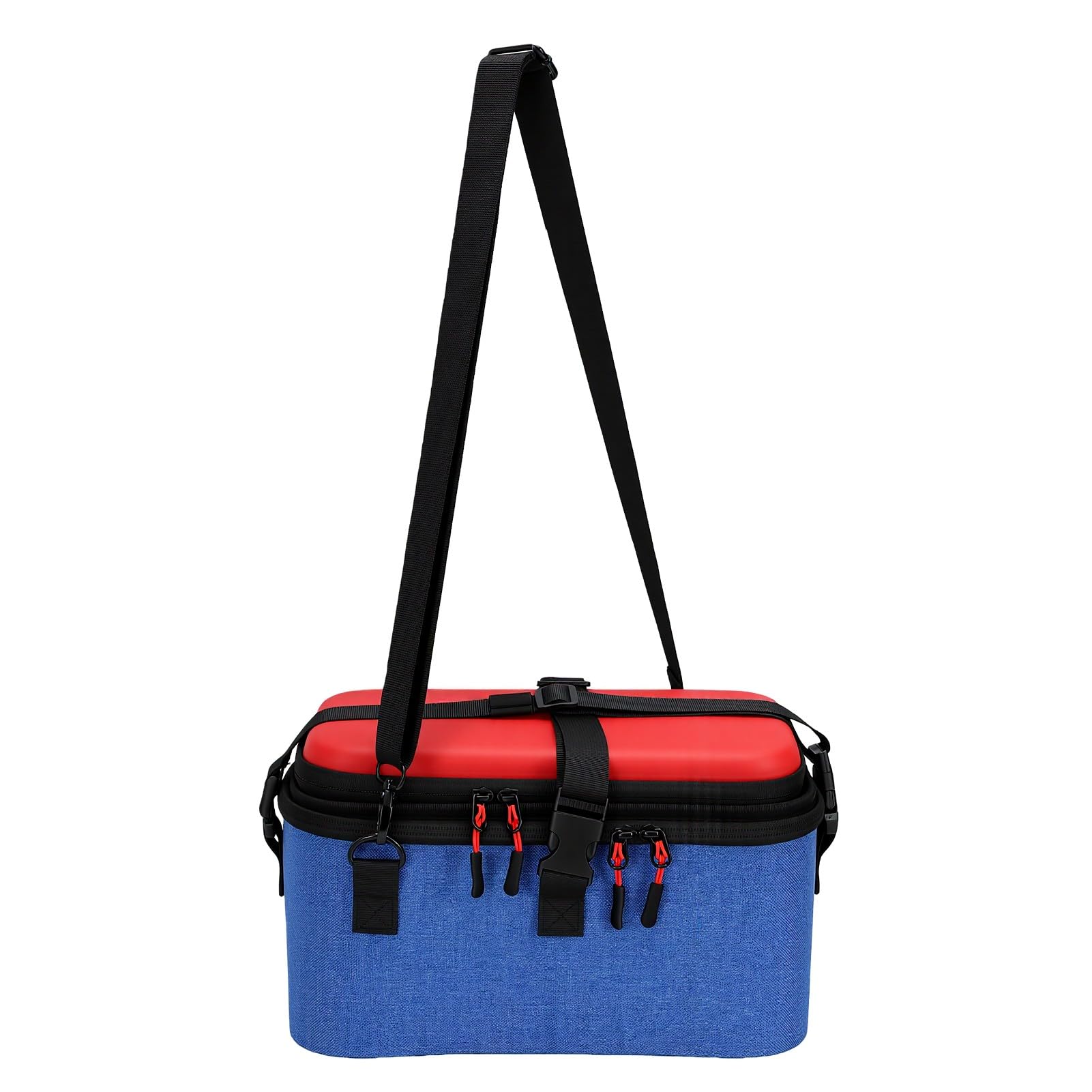 Sxhlseller Custodia da Trasporto per Controller di Gioco Guscio Rigido in EVA, Custodia da Viaggio a Doppio Strato con Tracolla Regolabile, Console Portatile Interna Foderata Morbida
