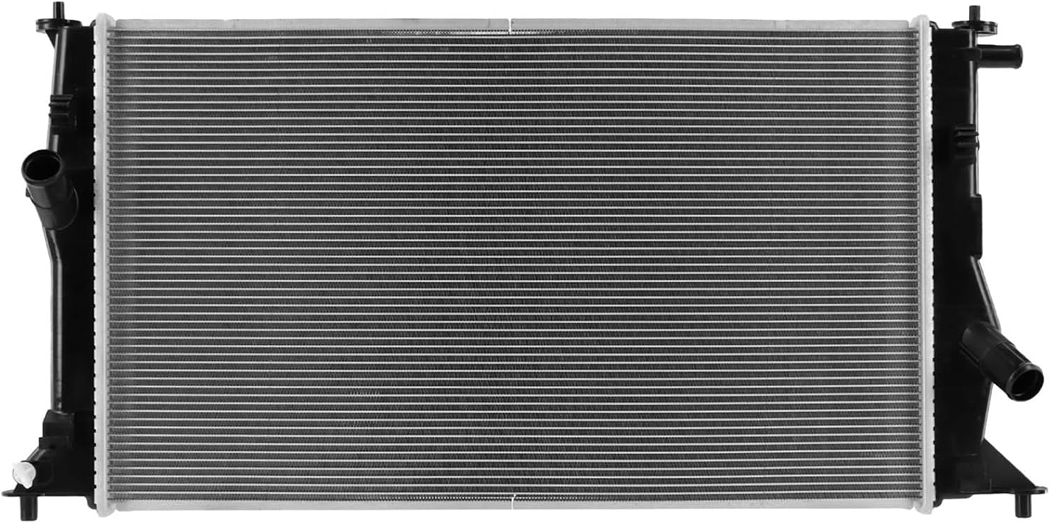 SCITOO Engine Coolant Radiator Assembly Replacement 2006-2010 for Mazda 5 2.3L Fit 2894;RF7N15200;LFB715200A;LFB715V11
