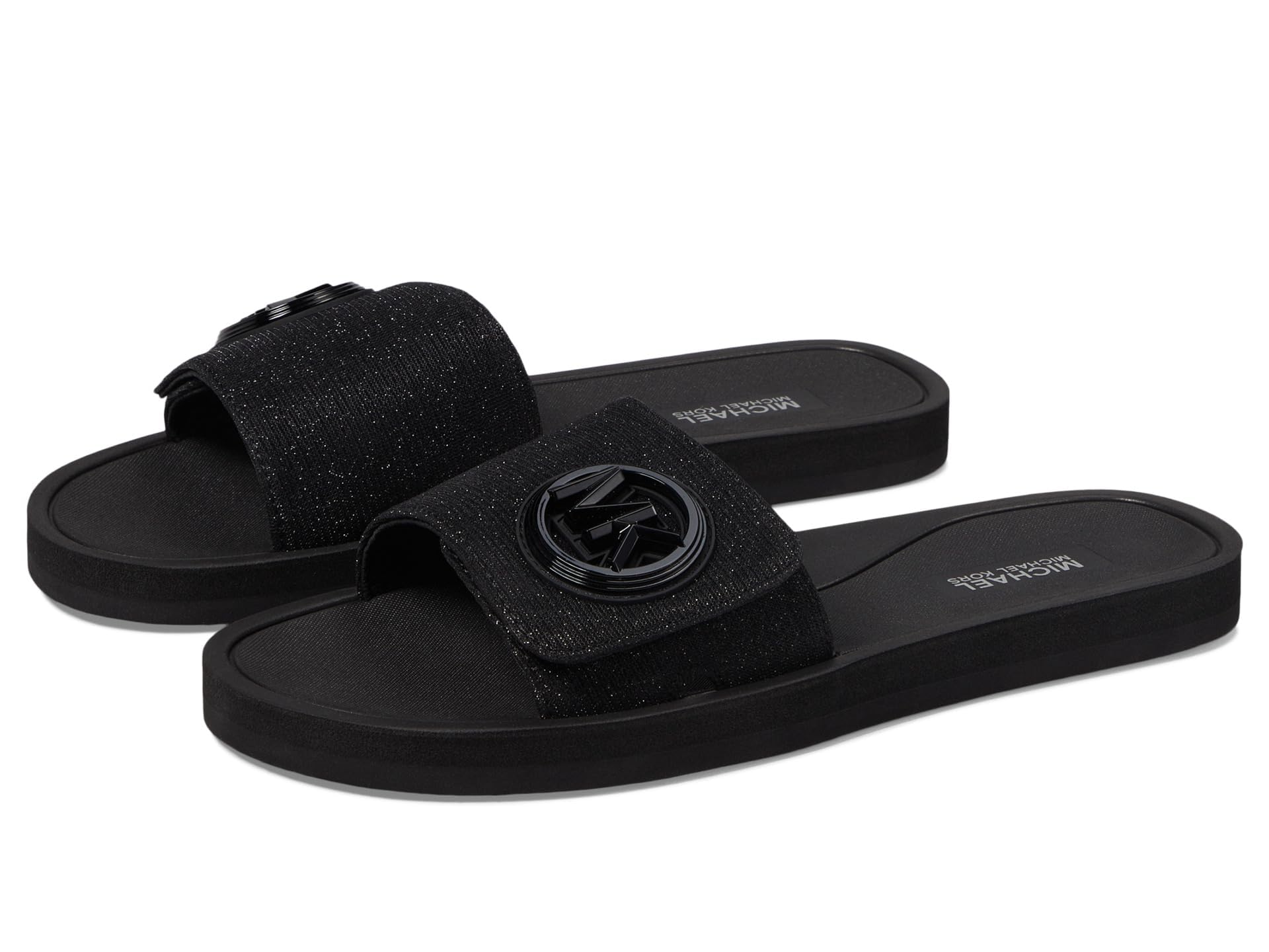 Michael Kors Women's MK Charm Slide | Casual Sandals