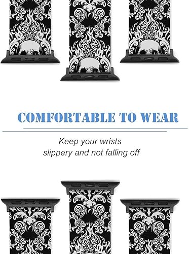 Vista 78 de Correa de reloj de silicona suave compatible con Iwatch Correa deportiva para hombres/unisex/jóvenes compatible con Iwatch Series