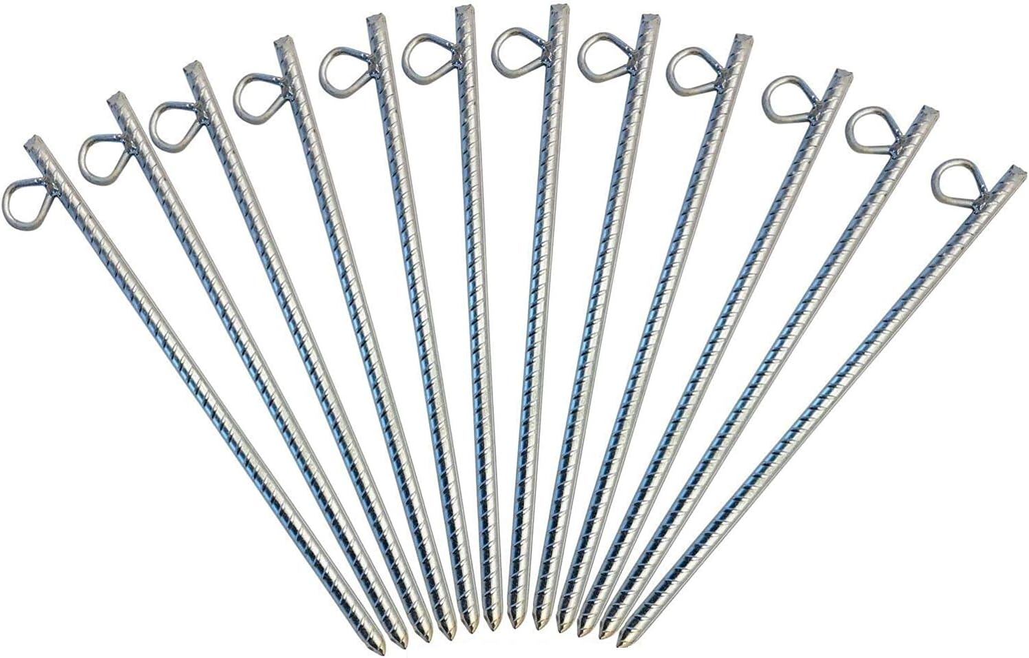 Professional EZ Travel Collection 14" Industrial Outdoor Party Tent Stakes and