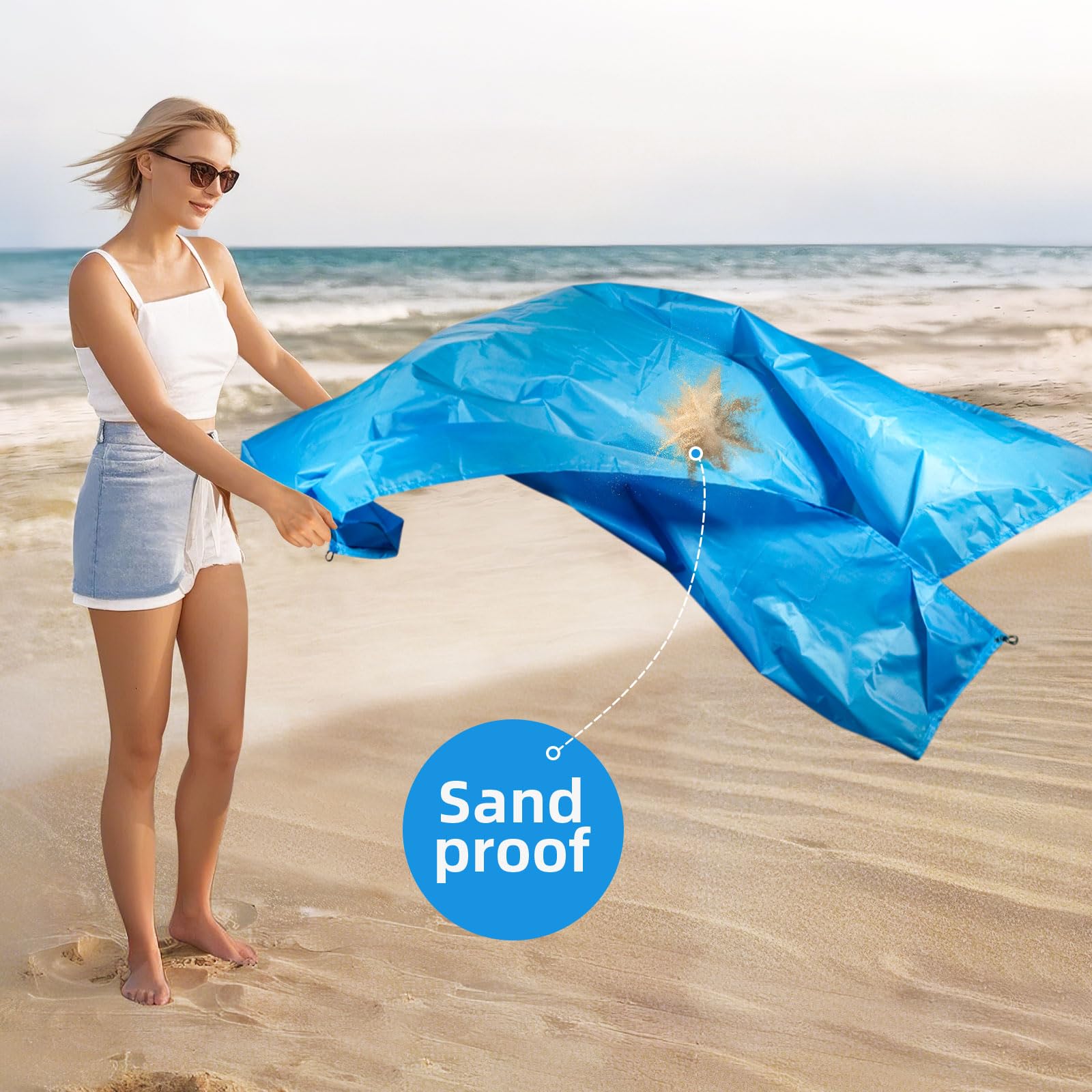 Couverture De Plage, Extra Large, Tapis De Pique-nique De Poche