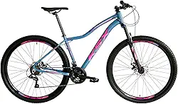 Bicicleta Bike Aro 29 MTB Câmbios Especiais Alumínio KSX SD7 21 Velocidades Marchas Index Cabeamento Interno Feminina