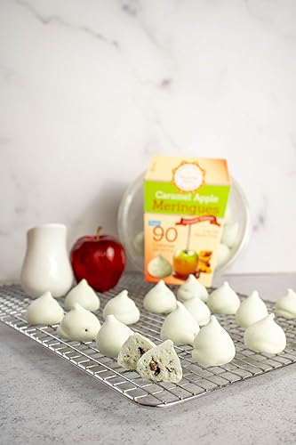 Miniatura 43 de Krunchy Melts Galletas originales de merengue | Sabor S'mores | Solo 90 calorías por porción | Sin grasa, sin gluten, sin lácteos (4 onzas)