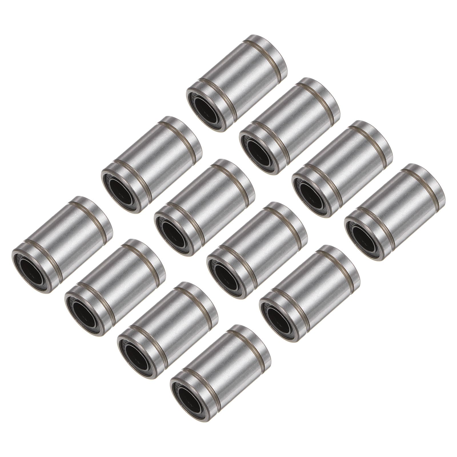 Rodamientos Lineales LMF8UU 8mm - Para CNC, Impresoras 3D Y Máquinas Industriales (2 Piezas)