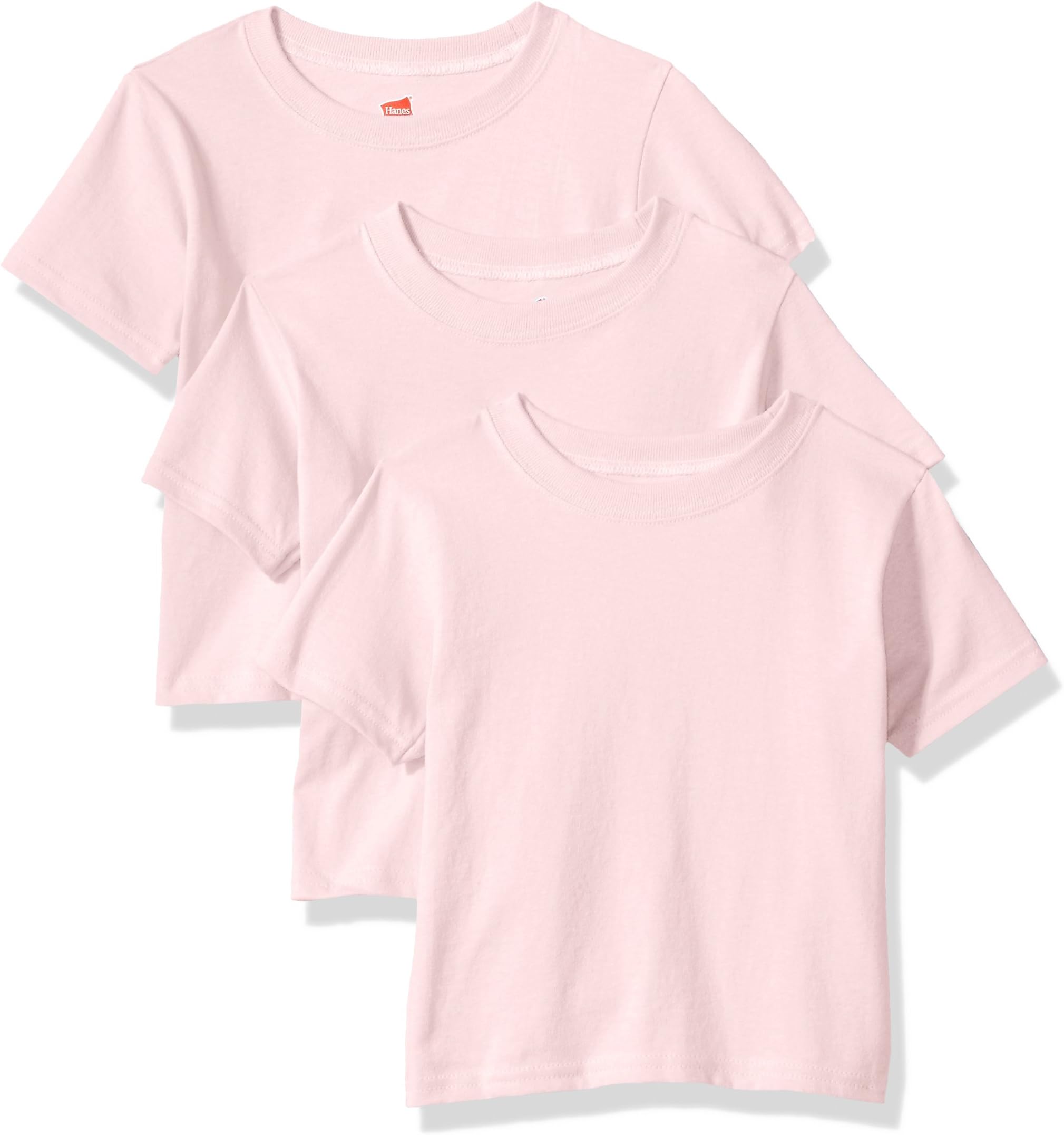 HanesBoys' Essentials Short Sleeve T-shirt Value Pack (3-pack)