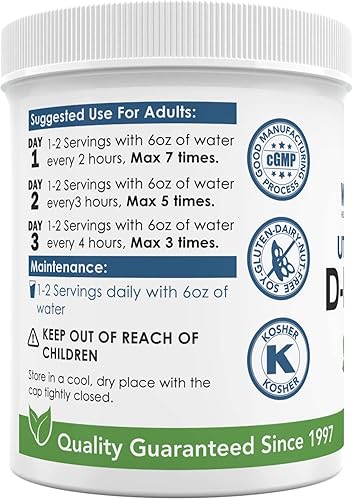 Miniatura 3 de Ahora nuevo UTI-Slip D Manosa No GMO Fuente Orgánica Polvo 2.29 oz Frasco