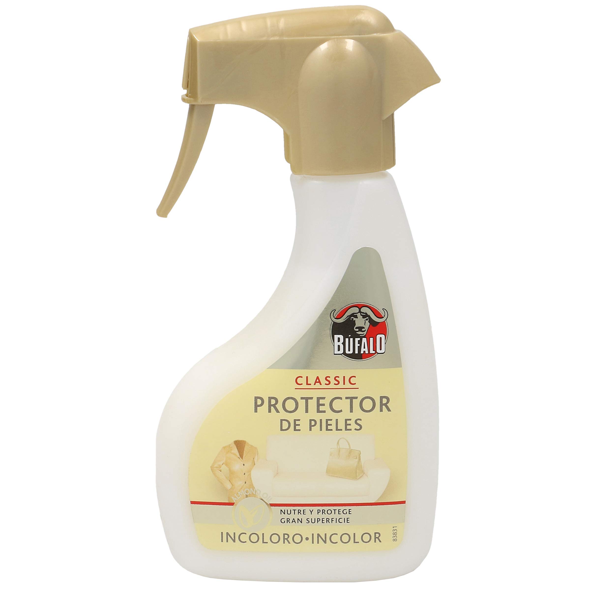 Búfalo Classic Spray Protector de Pieles, Grandes Superficies, Calzado y Bolsos, 250ml