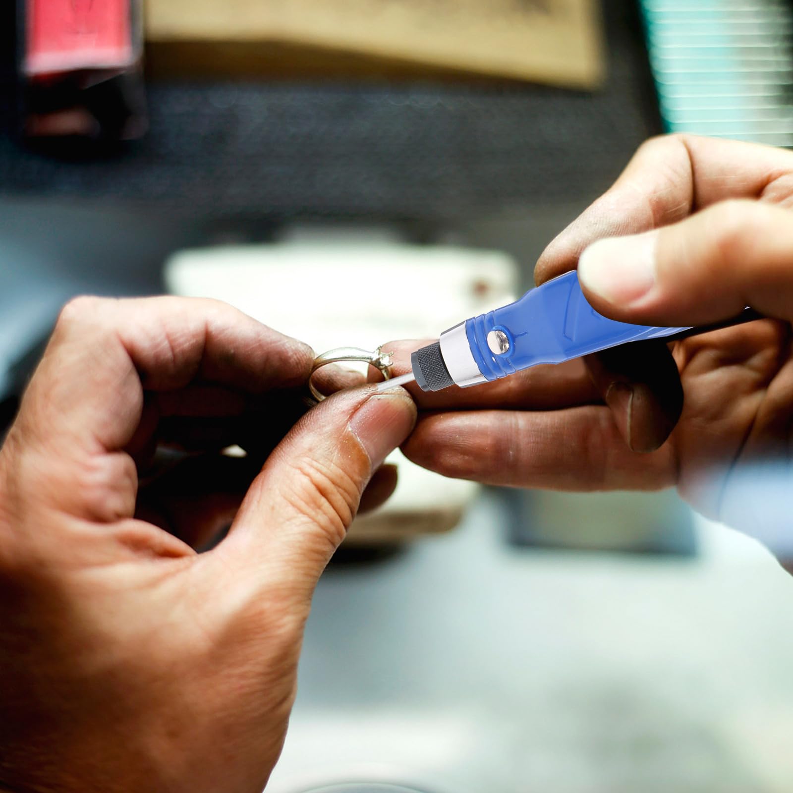 Ciieeo Wiederaufladbarer Elektrischer Gravierstift mit 3 Stufen
