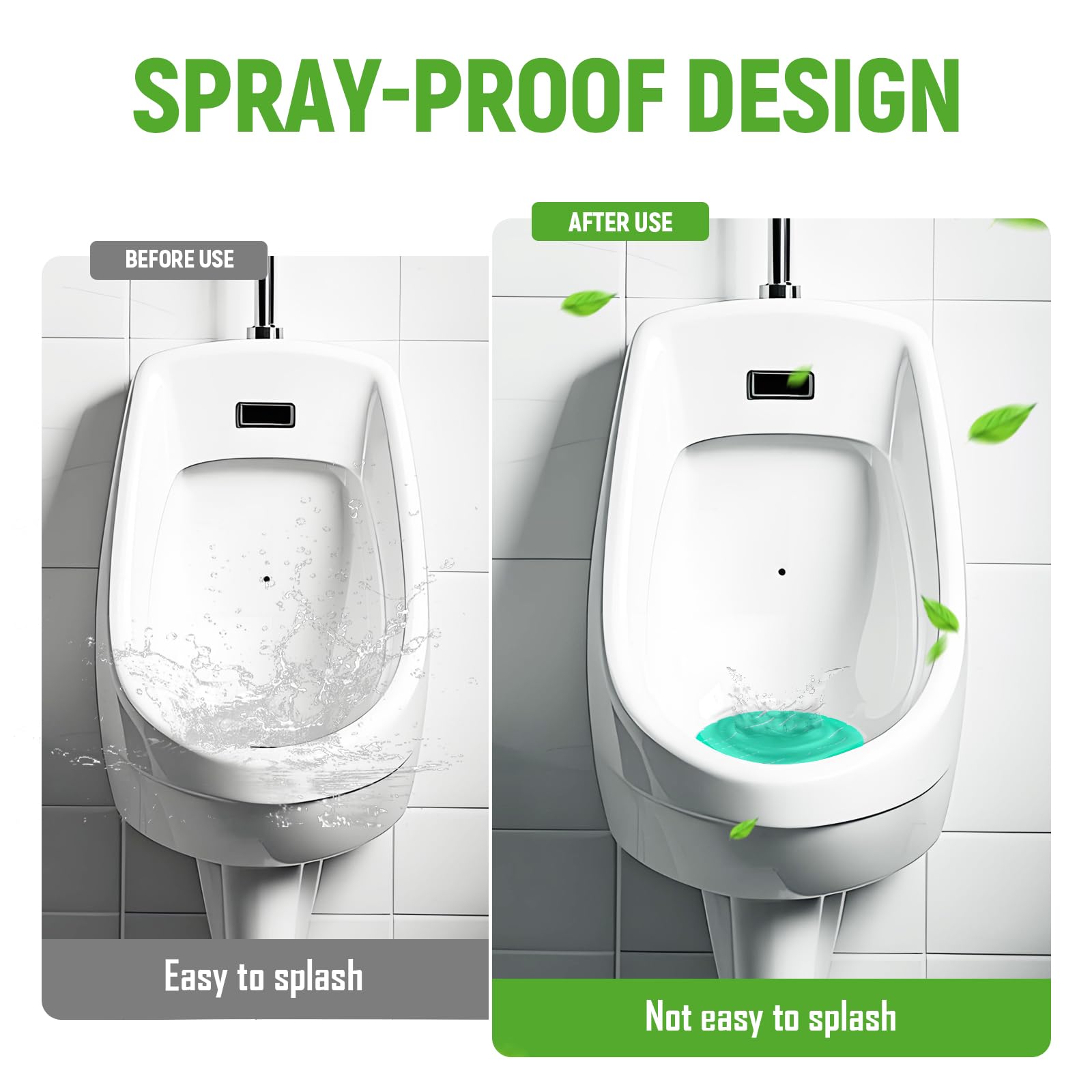 Urinalsieb mit Duft,16 Stück Urinalsieb Spritzschutz,Lufterfrischer Verpackt,Duft Urinaleinlage Einsatz,WC & Urinal Lufterfrischer,für WC, Gästebad, Bad, Öffentliche Toiletten（4 Farben & Düfte）