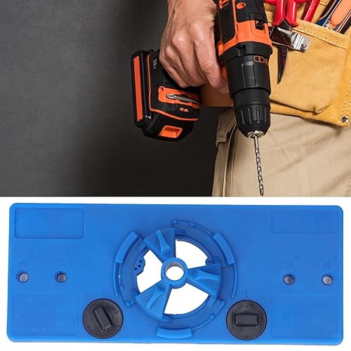 Miniatura 5 de Juego de brocas de perforación, plantilla de sierra de agujero de bisagra de 1.378 in, sierra de agujero de bisagra, juego de brocas de corte de