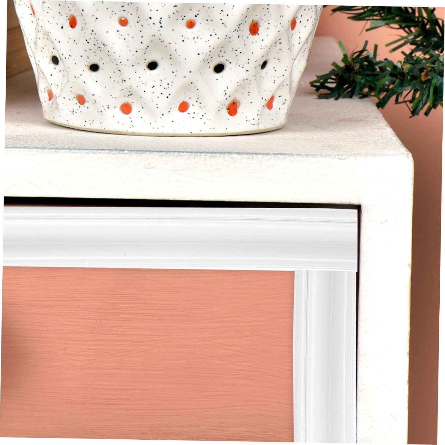 Tofficu 2m Flexible Self-Adhesive Wall Trim Molding Peel and Stick Decorative Panel Edging for Furniture Protection Home Decor and Wall Scratch Prevention