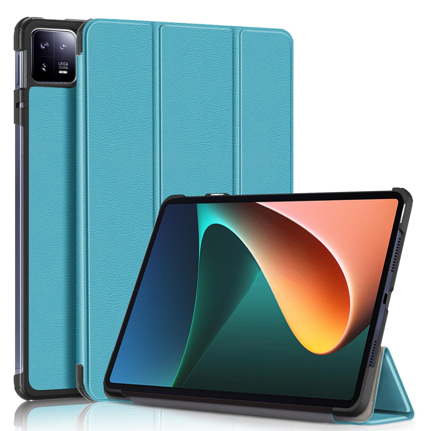 MOCA Case for Xiaomi Pad 6 11 inch,Slim Stand Hard Back Shell Protective Smart Cover for Xiaomi Pad 6/Pad 6 Pro 11" 2023 Case with Auto Wake/Sleep Function (Aqua Blue) (B0CFLPQQ9S) Amazon Price History, Amazon Price Tracker