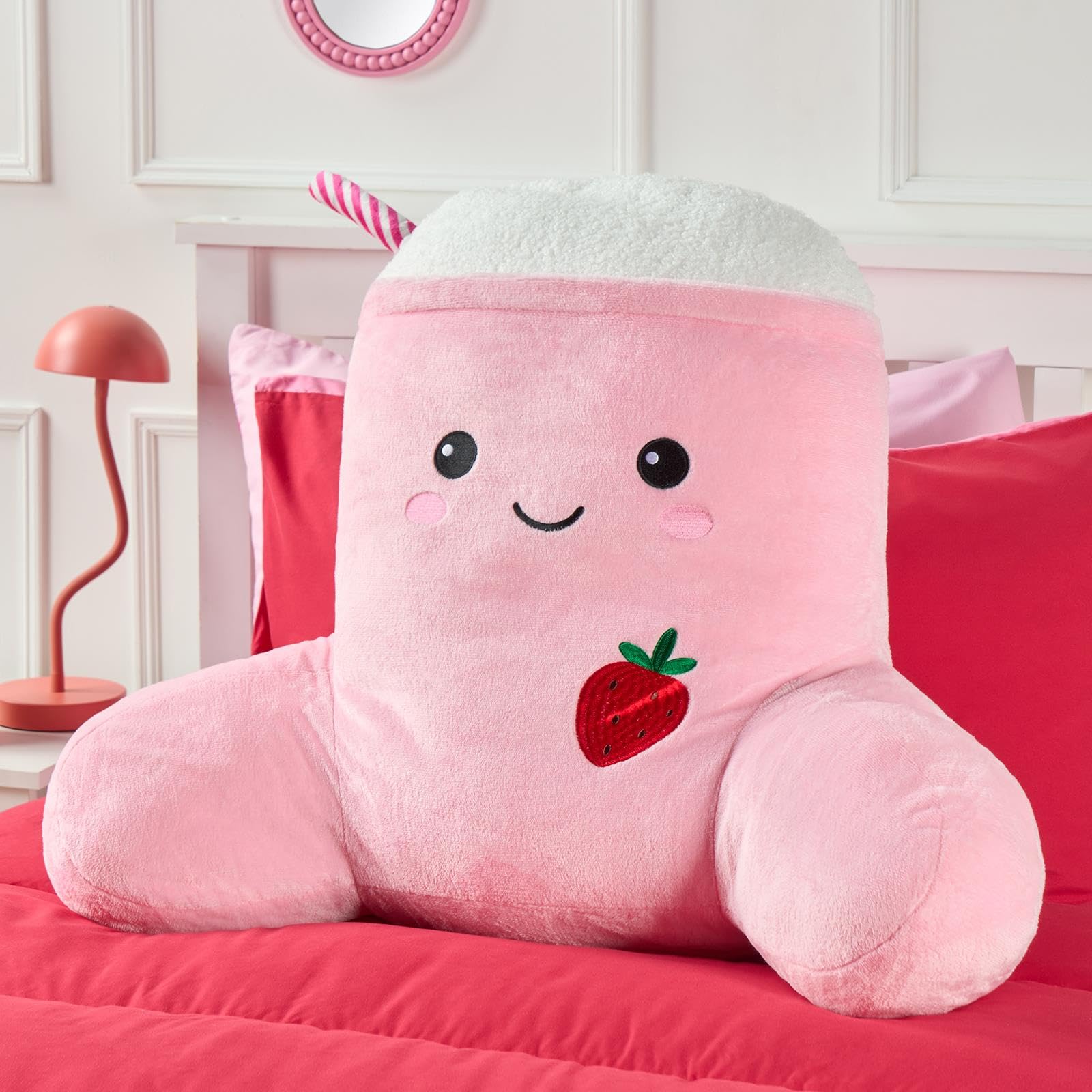 OHS Fleece Cuddle Cushion - Pink - 36