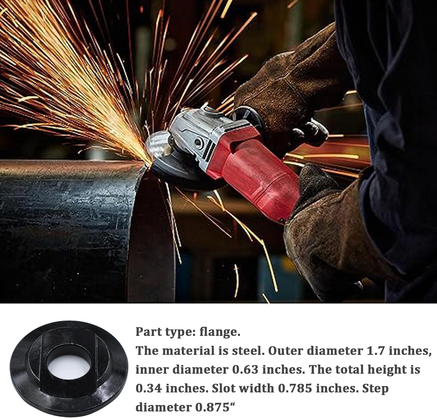 Amazon.co.jp: 43-34-0036 アングルグラインダー フランジナット