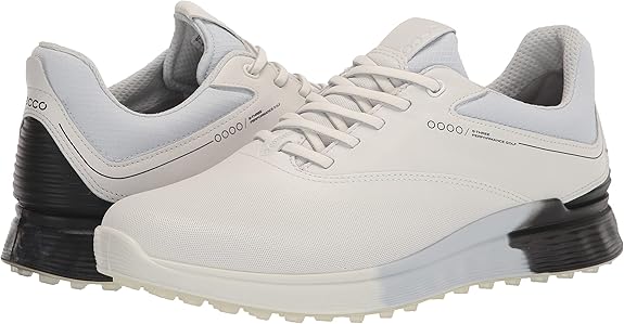 The ECCO Men's S-Three Gore-tex Golf Shoe is a high-performance shoe designed for golfers looking for comfort, durability, and style on the course. The shoe is crafted from premium leather, ensuring a flexible and breathable fit that will last round after round. The Gore-tex technology provides waterproof protection, keeping your feet dry and comfortable in all weather conditions.
