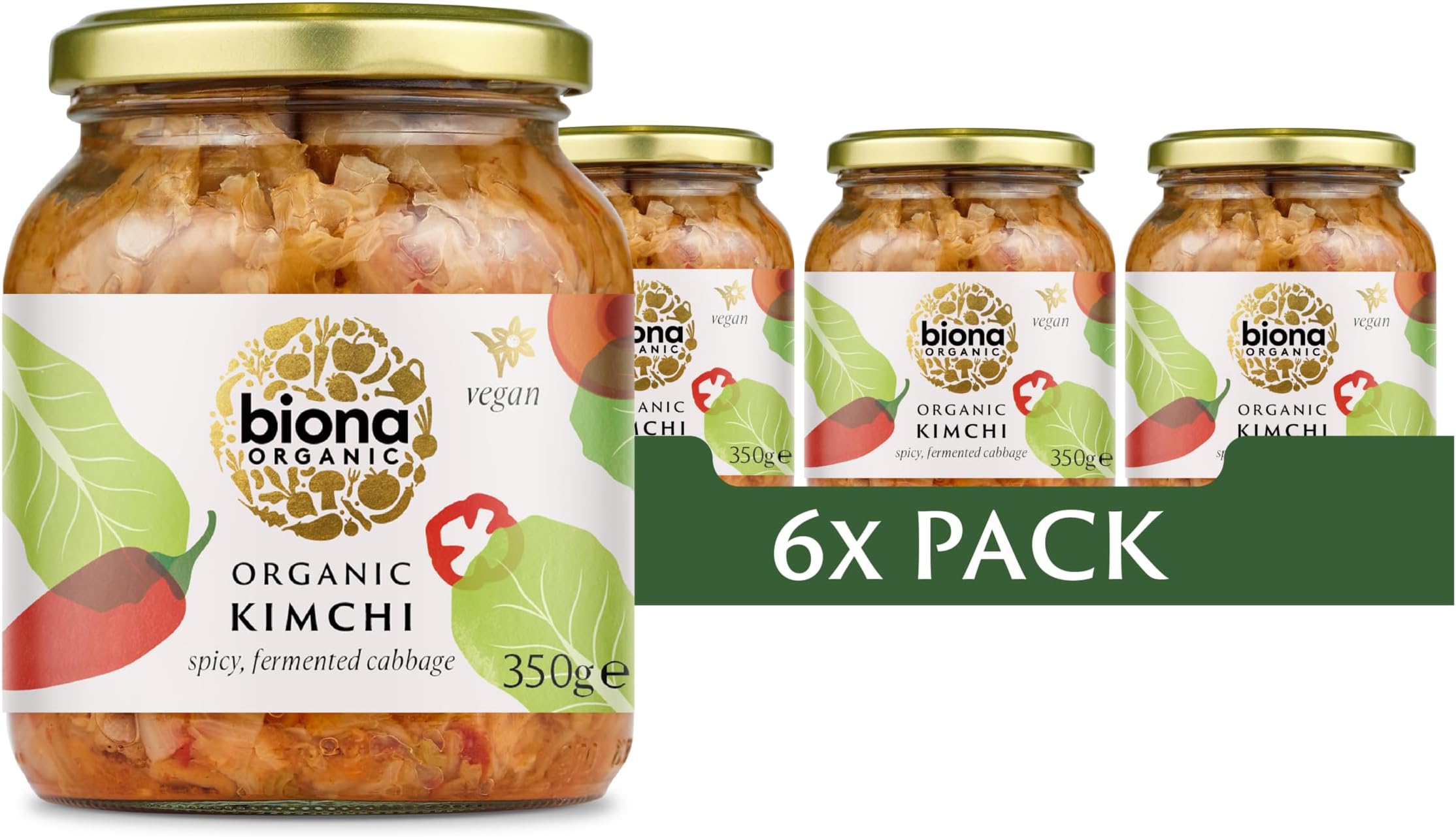 Organic Kimchi Preserved Vegetables 12.35 oz