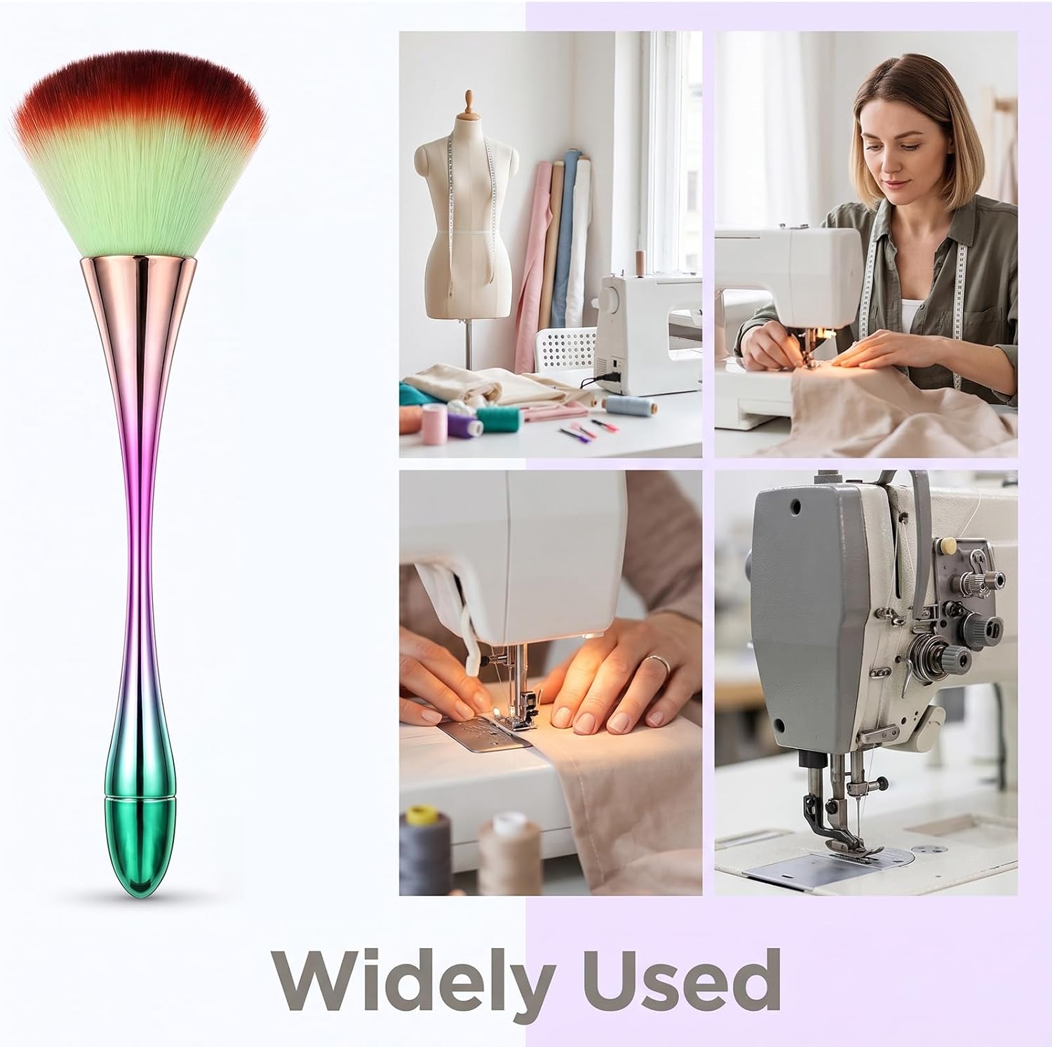 18PCS Silicone Brushes for Crafts, Sewing Machine Cleaning Kit